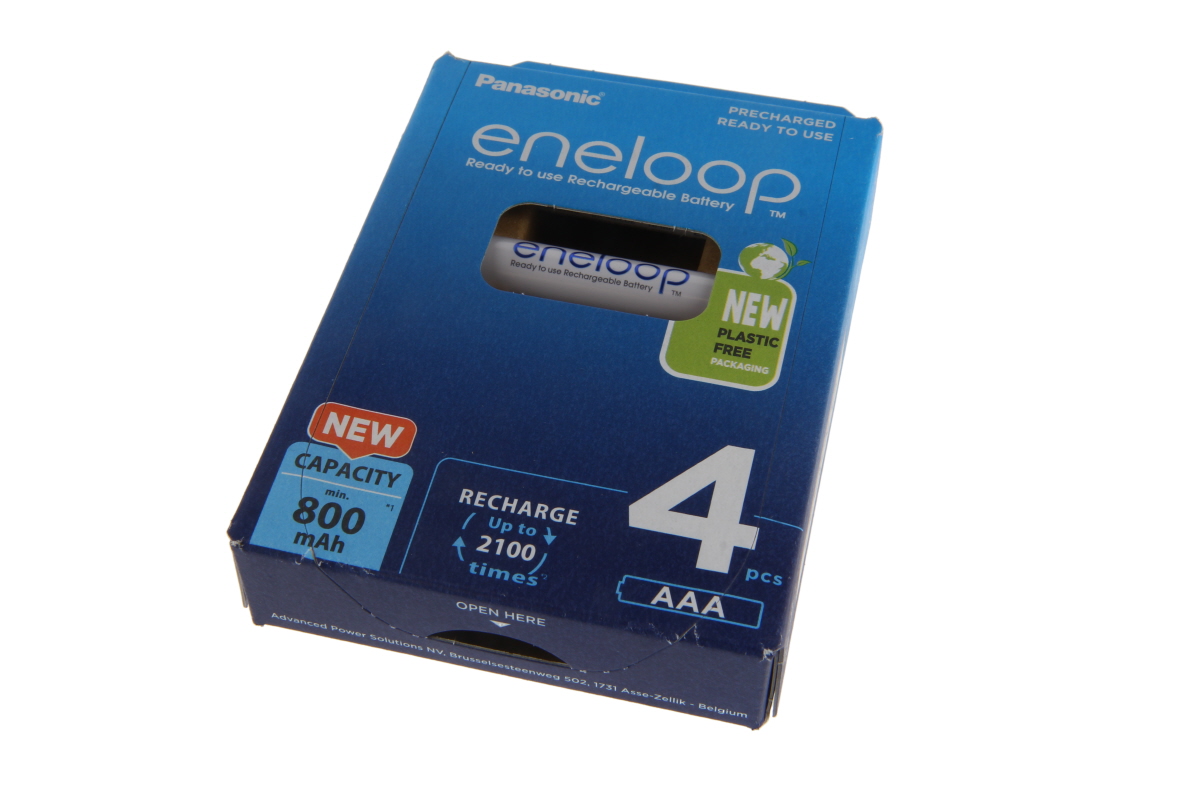 eneloop Panasonic NiMH Micro battery type BK-4MCCE