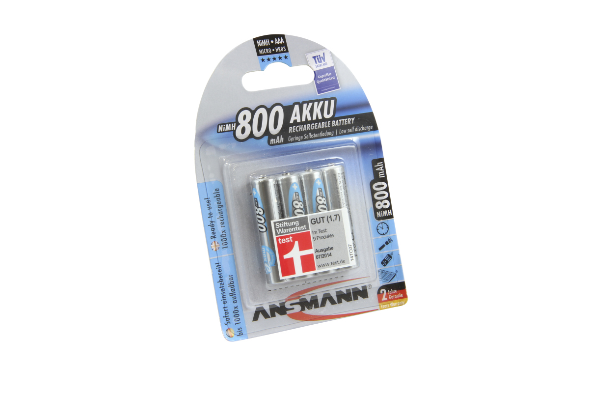 NiMH Ansmann maxE Micro battery AAA 