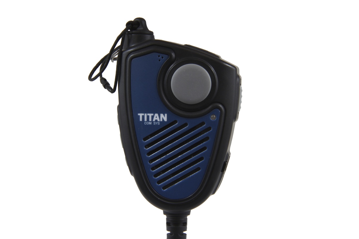 TITAN remote speaker microphone MM20 with Nexus socket 01 suitable for Motorola DP2400, DP2600