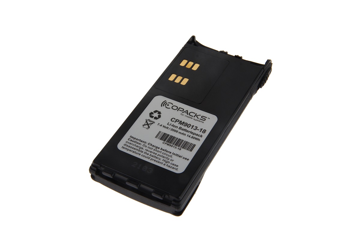 CoPacks Li Ion battery suitable for Motorola GP320 GP360 GP380