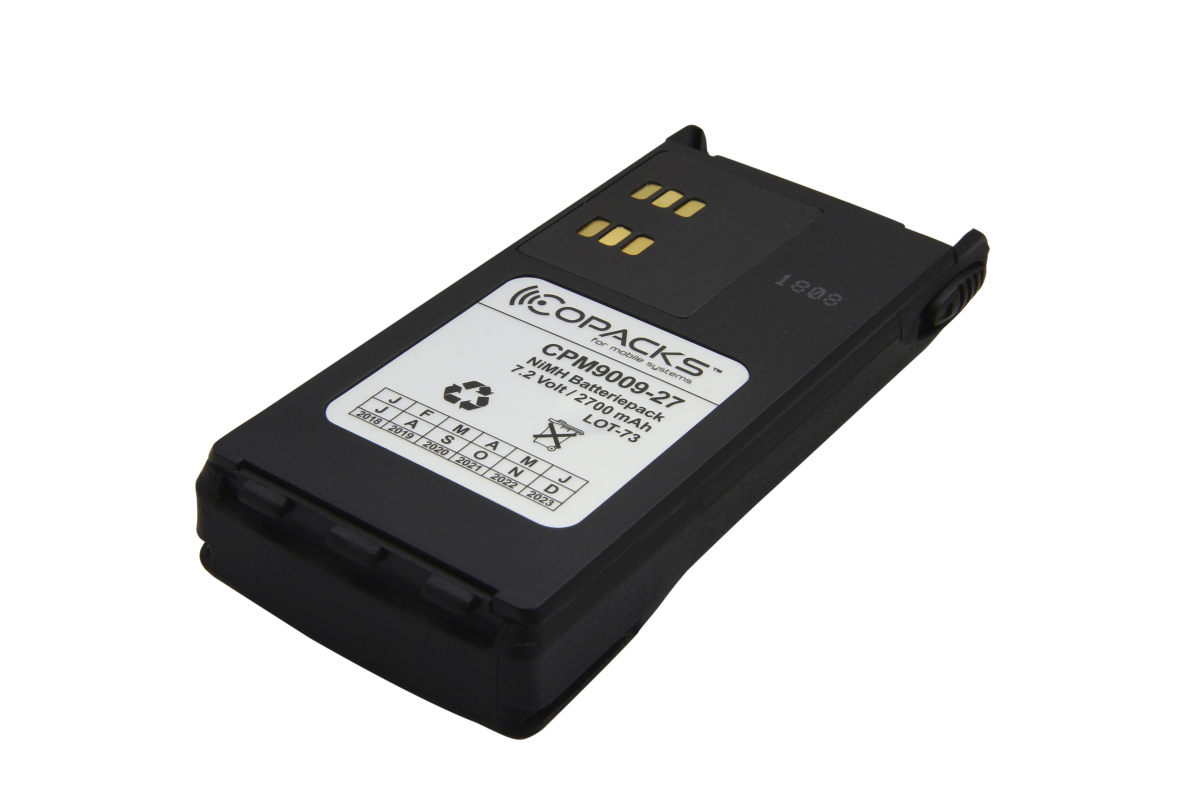 CoPacks NiMH battery suitable for Motorola GP 320, GP360, GP380