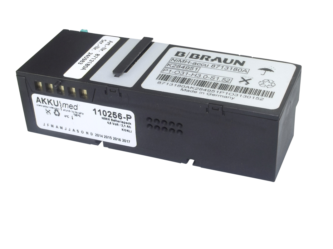 Original NiMH battery Braun for Perfusor infusomat Space - type 8713180A