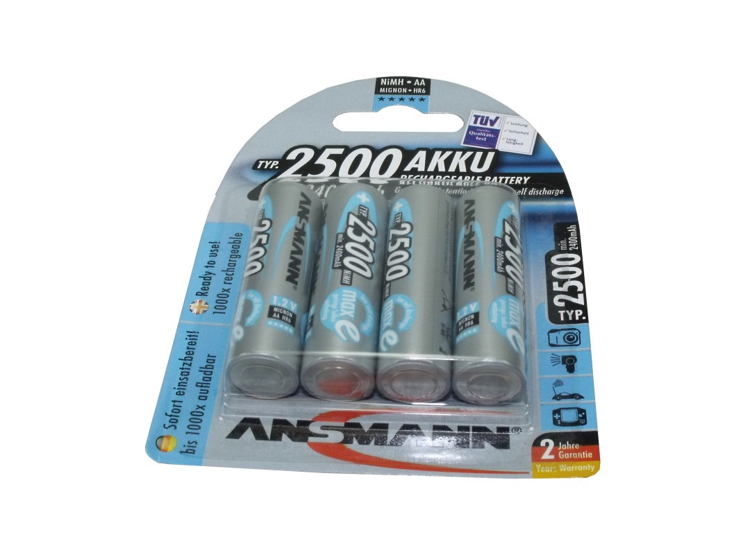 NiMH Ansmann maxE Mignon battery AA 