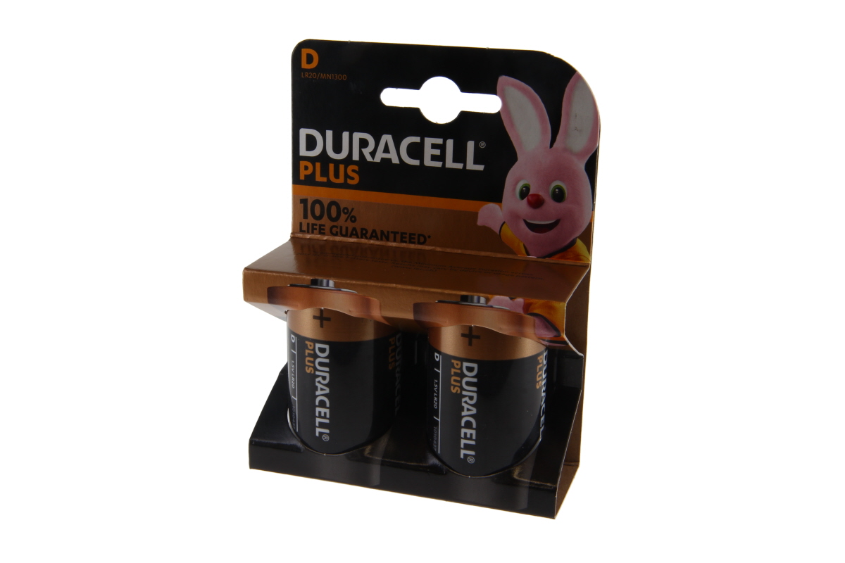 Duracell Plus alkaline battery LR20 