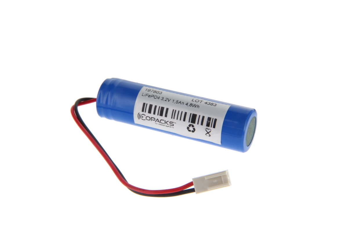 CoPacks LiFePO4 battery pack emergency light 