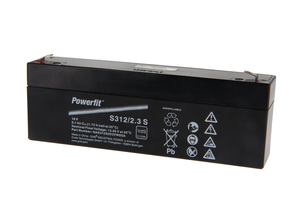Exide lead-acid battery S300 Powerfit S312/2,3S 