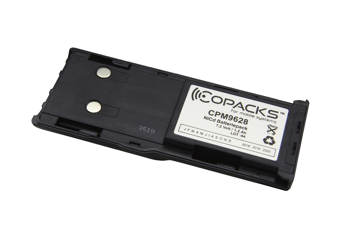 CoPacks NC Akku passend für Motorola GP300 GP600 