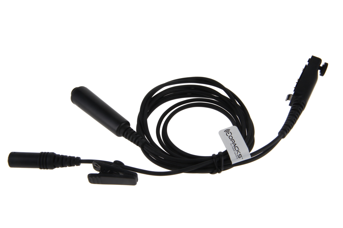 CoPacks 2-Kabel-Hörsprechgarnitur passend für Sepura STP8000/9000-Serie, SC20, SC21