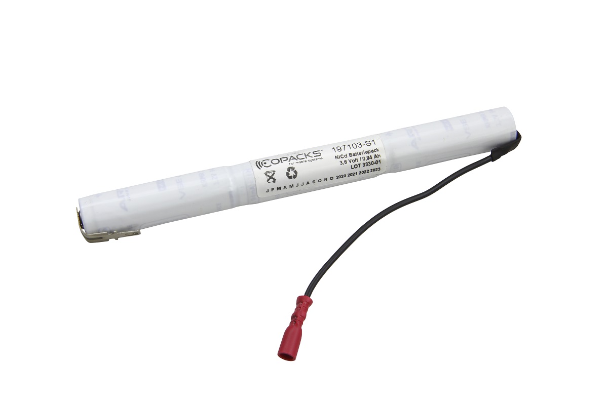 CoPacks NC battery pack emergency light - AA-Size 
