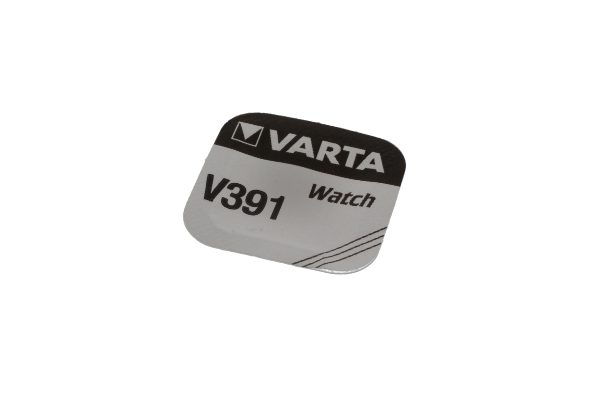 Varta silver oxide button cell 391, SR55 