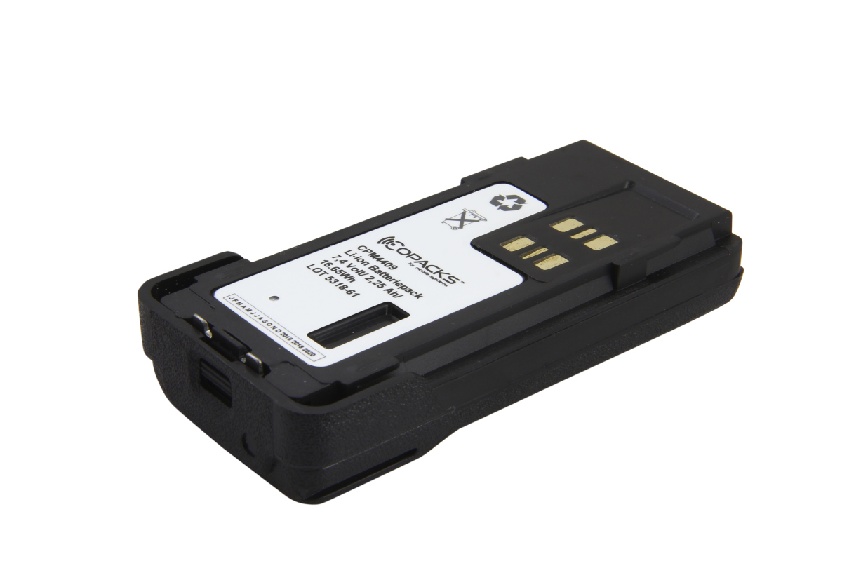 CoPacks Li-Ion battery suitable for Motorola DP4000 DP4401