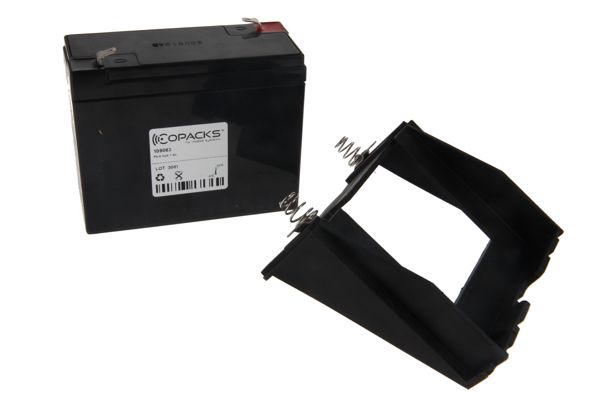 CoPacks lead-acid battery suitable for Electronic Horizont Tri-Blitz 1, Euro-Blitz und Euro-Synchron