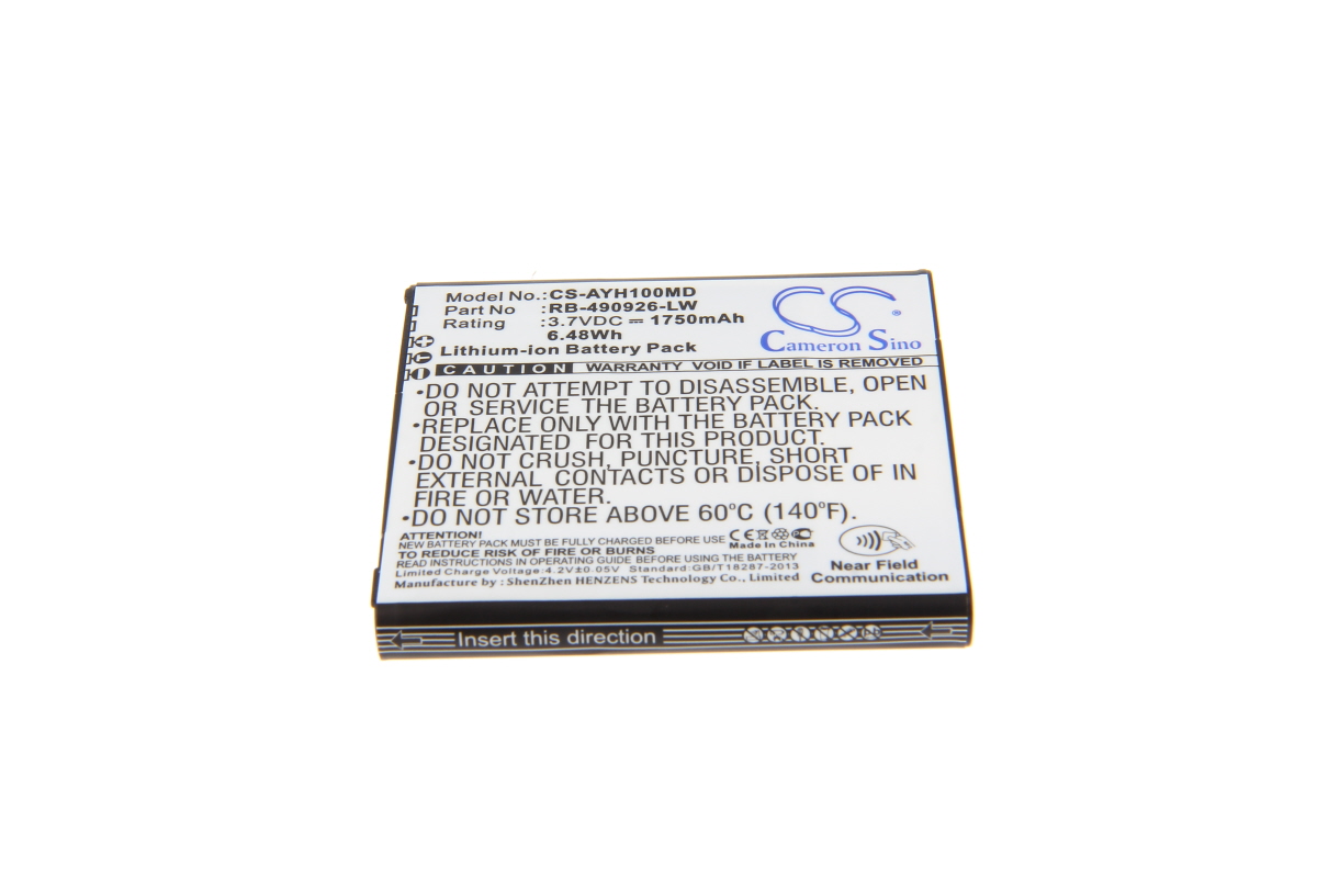 Li-Ion battery suitable for Ascom 490926A, RB-4909 