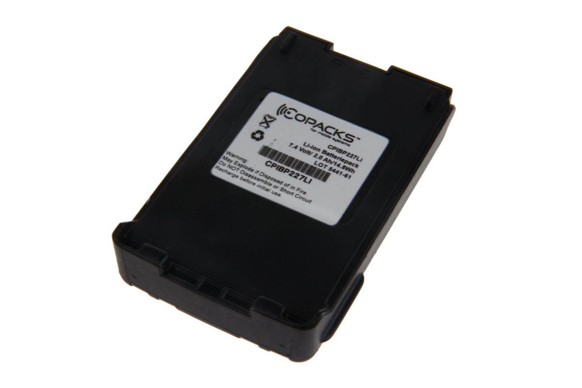 CoPacks Li Ion battery suitable for Icom IC-F50, IC-F51, IC-F60