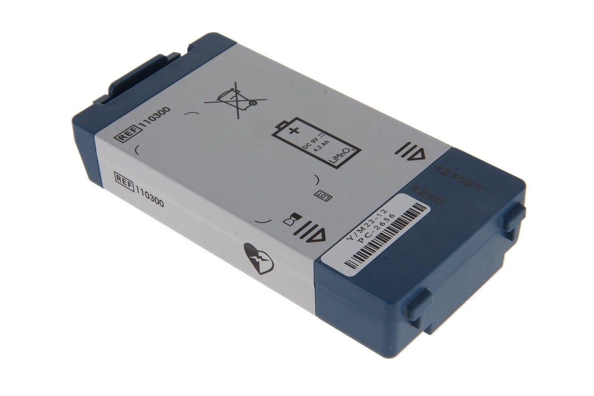 AKKUmed Lithium battery M5070A for Philips Heartstart HS1/FRx