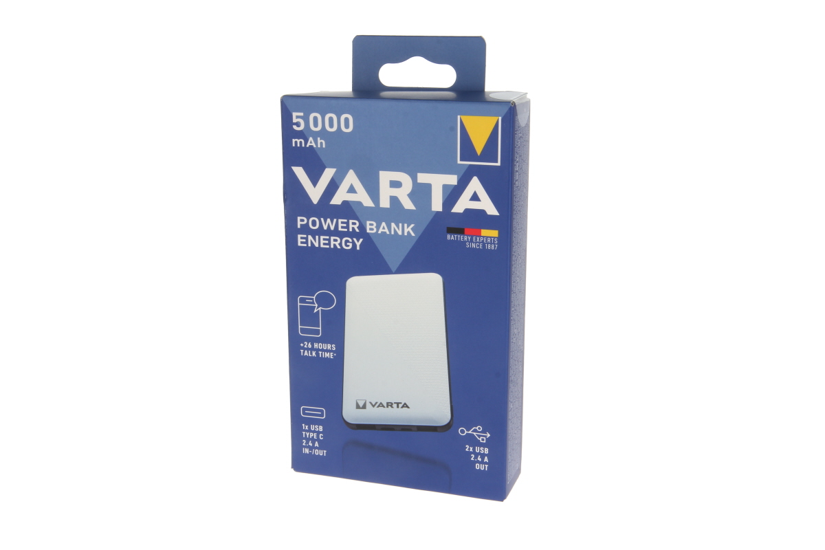 VARTA Power Bank Energy 5.000mAh 