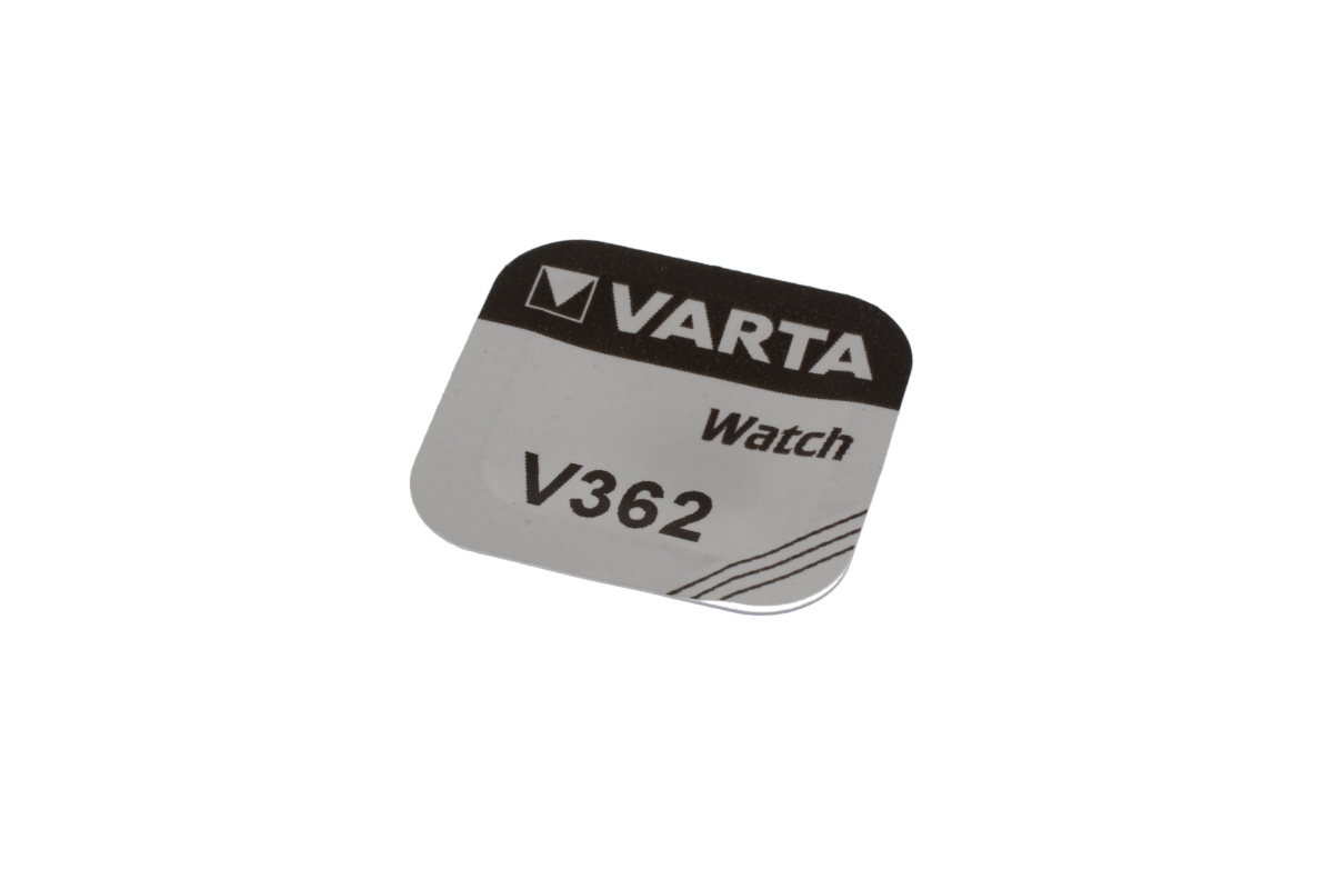 Varta silver oxide button cell 362, SR58 