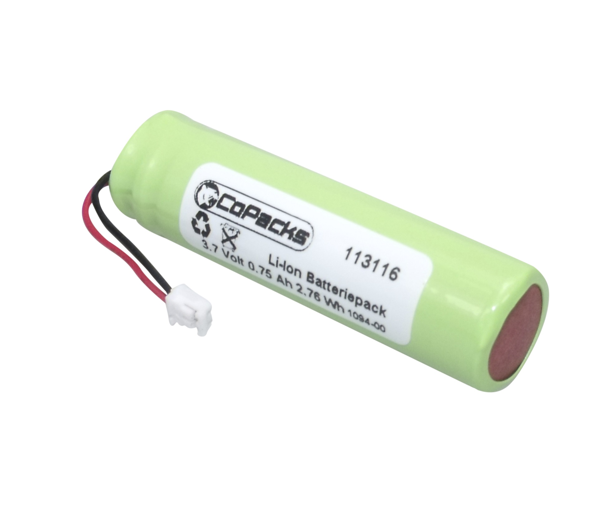 CoPacks Li Ion battery suitable for Datalogic QuickScan Mobile 2130, M2130 type 128000791