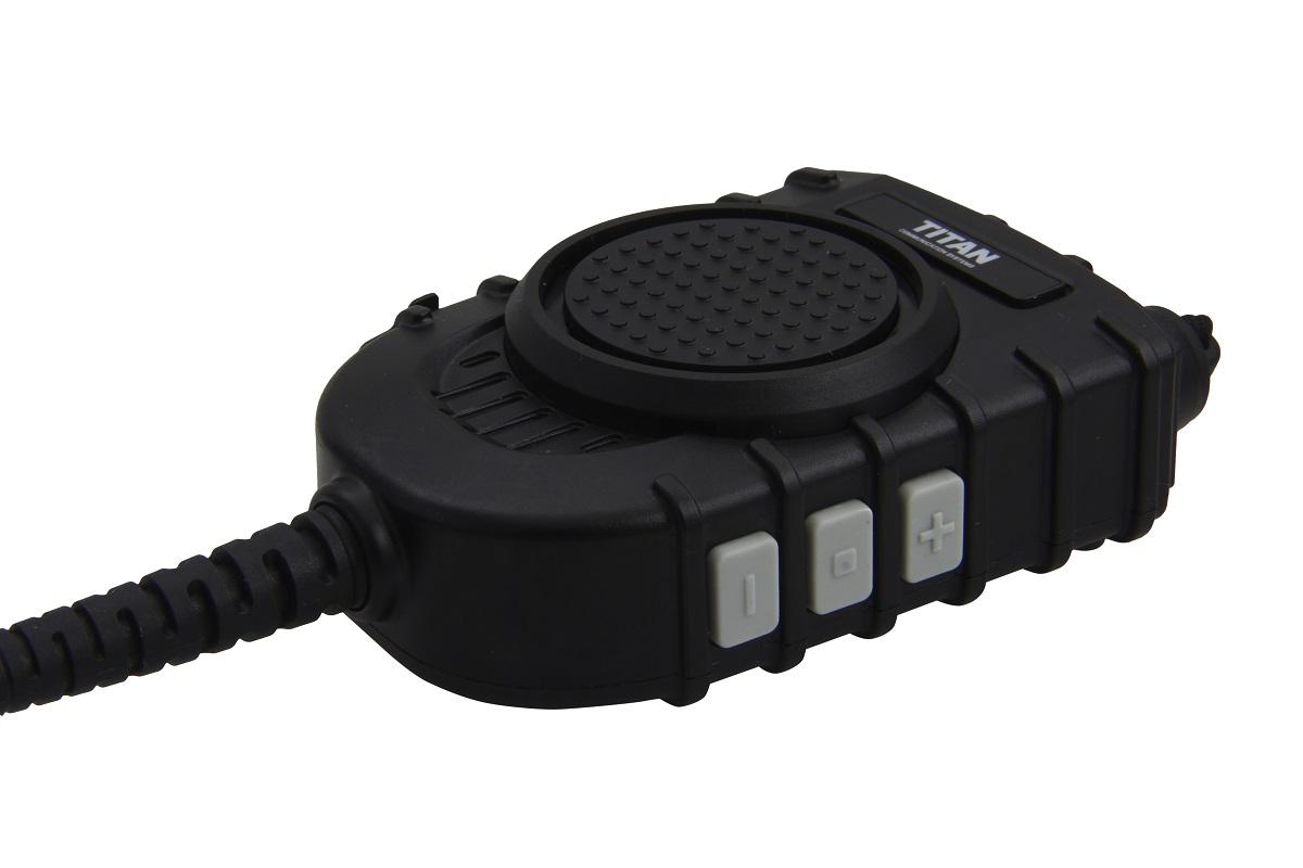 TITAN remote speaker microphone MM50 with Nexus 01 socket suitable for Motorola MTP3100, MTP3550