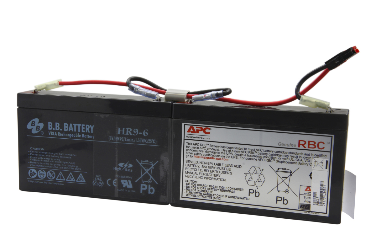 Original UPS battery - type APC RBC18 
