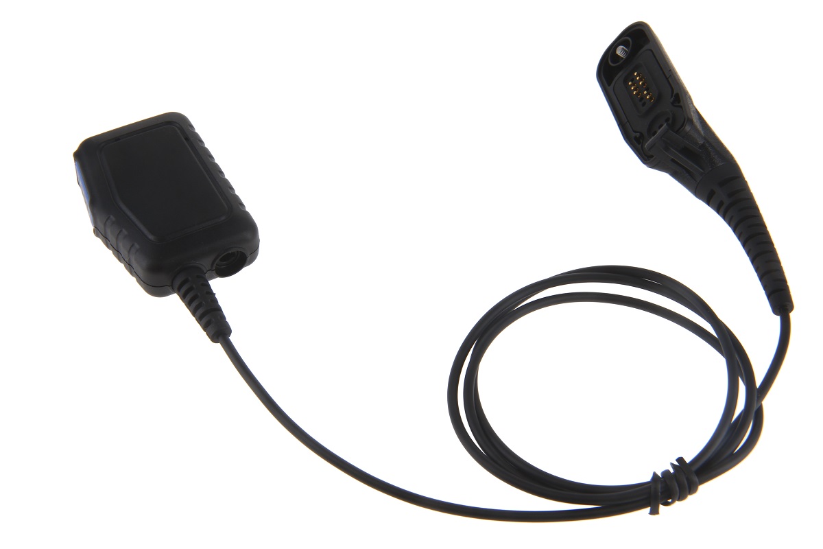 CoPacks PTT47 PTT-unit with 3,5 mm jack socket and microphone suitable for Motorola MTP850, MTP6650