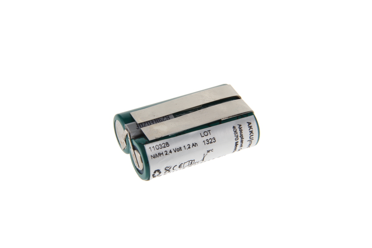 AKKUmed NiMH battery suitable for Eppendorf pipette research Pro type 4860 501.002 