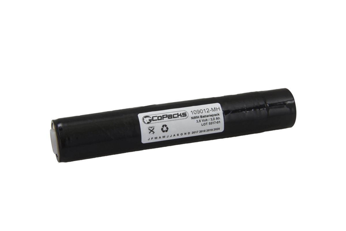 CoPacks NiMH battery suitable for Streamlight flashlight Stinger, XT