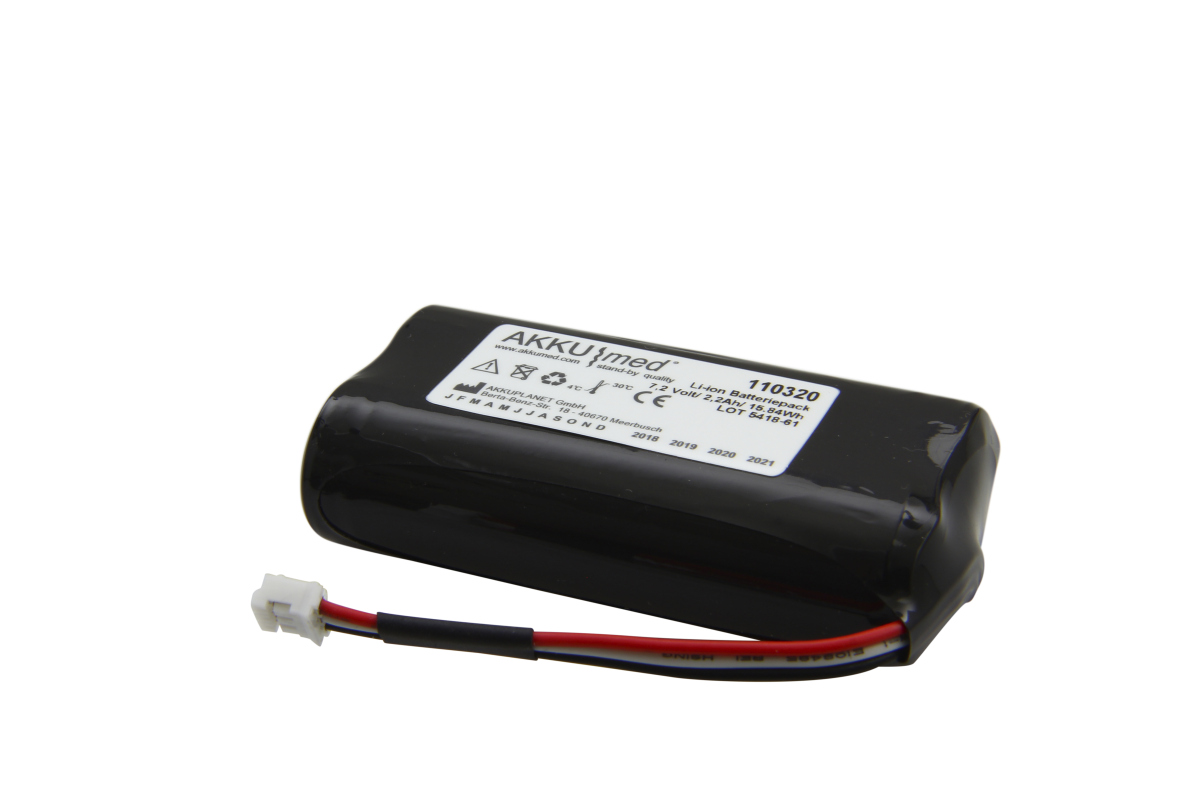 AKKUmed Li Ion battery suitable for Fresenius infusion pump Volumat Agilia type 179033-R2