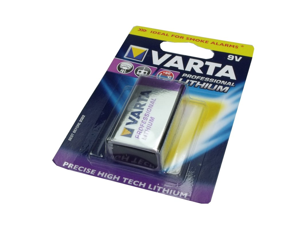 Varta Professional Lithium Batterie 6122 9,0 Volt 