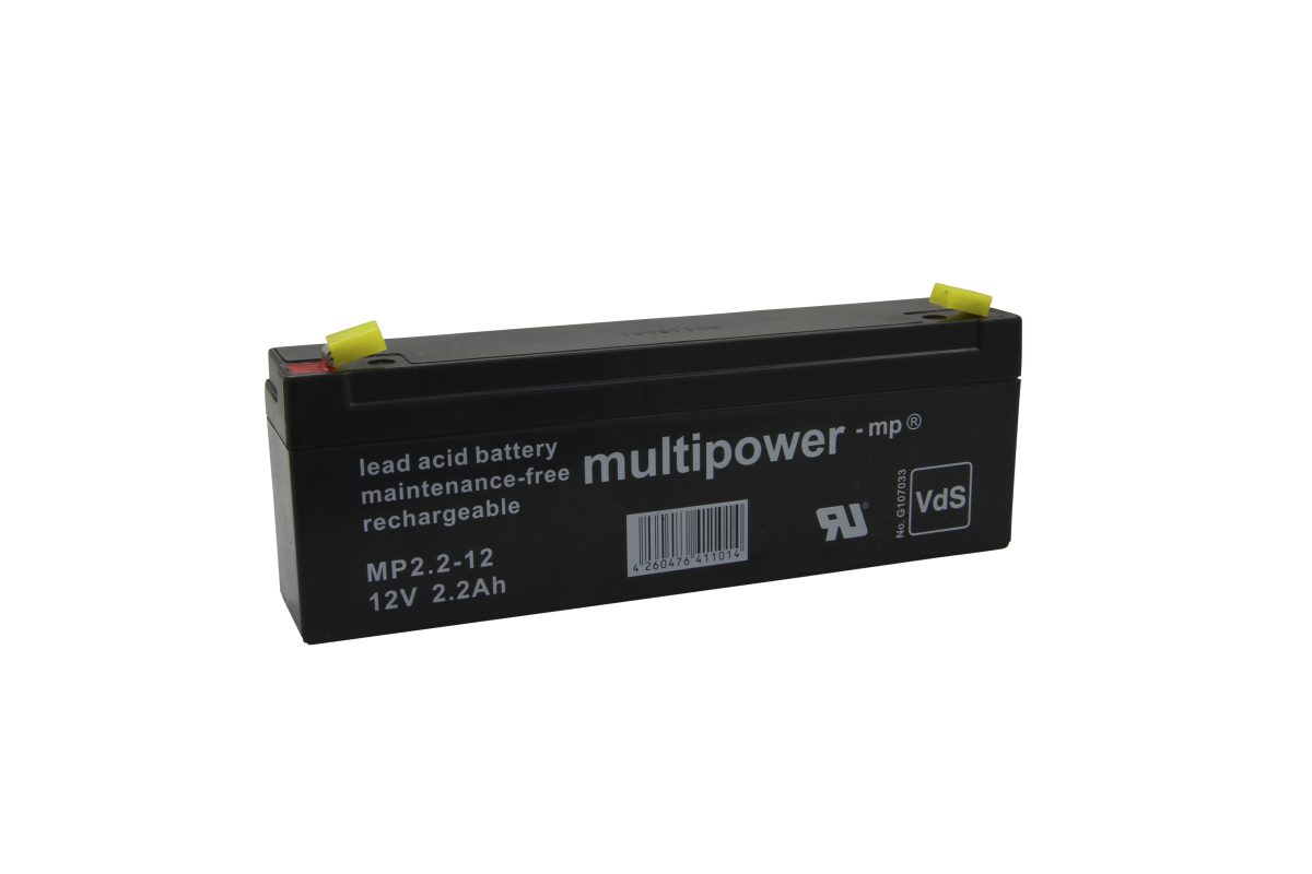 Multipower Blei Akku MP2,3-12 (MP2,2-12) 
