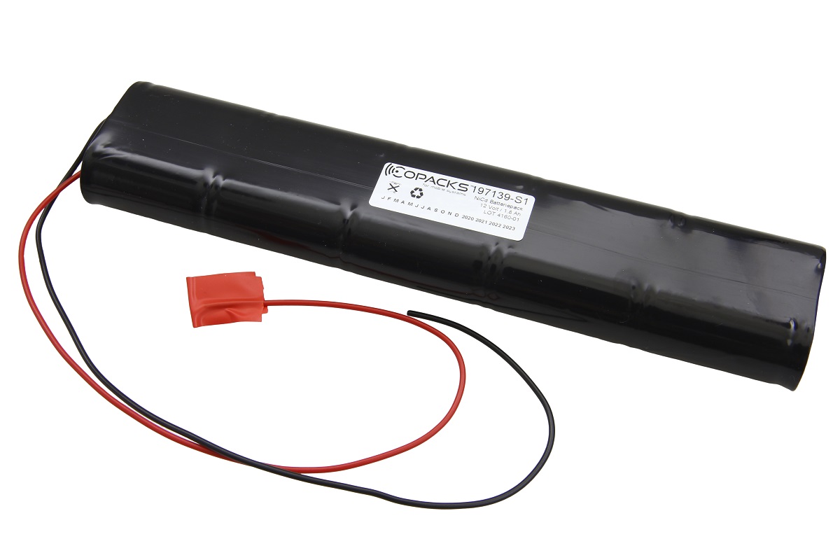 CoPacks NiCd battery pack emergency light - Sub C-Size