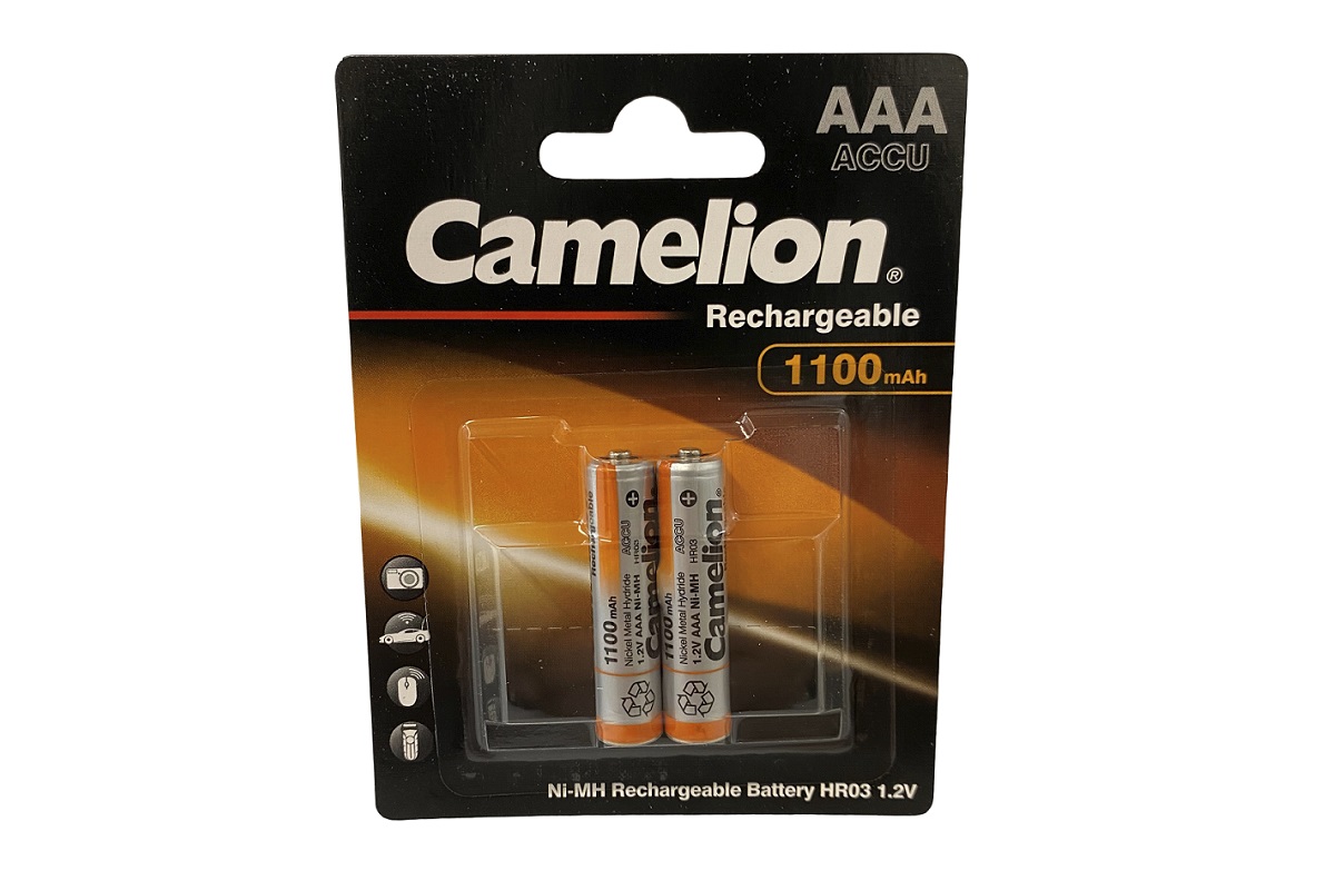 NiMH Camelion AAA batteries 