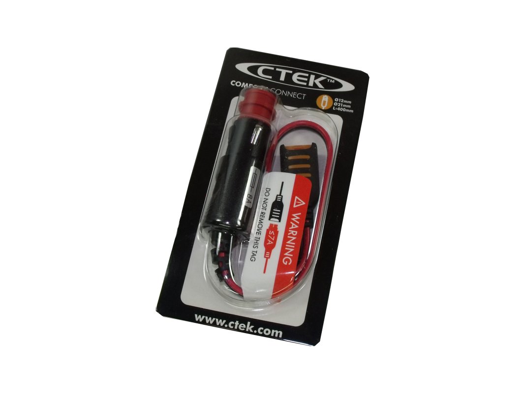 CTEK Cig plug connection cable suitable for MXS 3.6, MXS 5.0, MXS 7.0 type 56-263