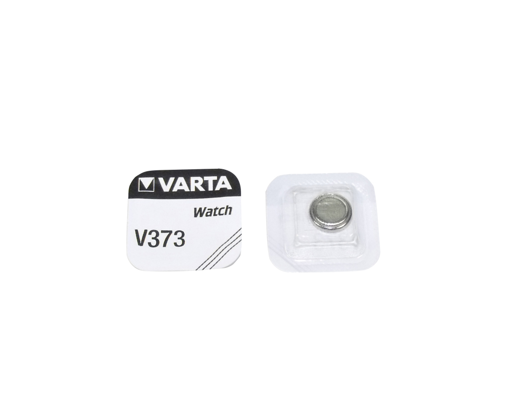 Varta silver oxide button cell 373, SR68 