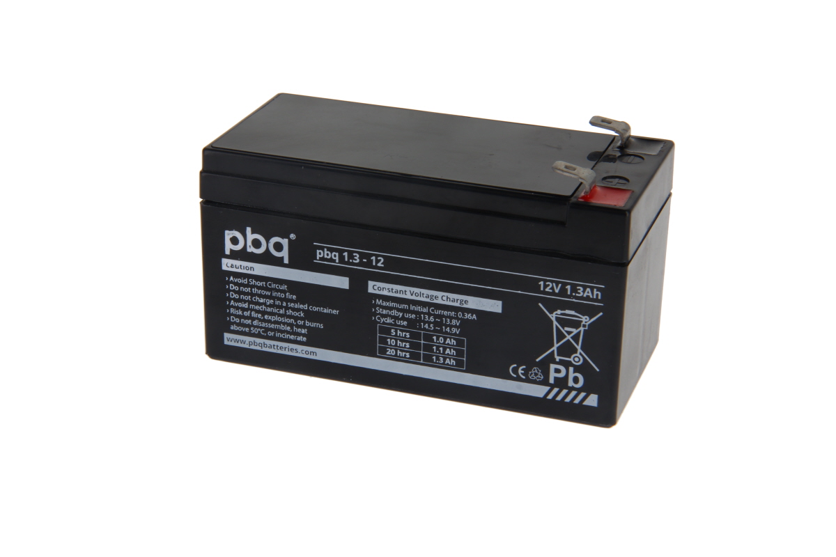 PBQ lead-acid battery 1,3-12V 