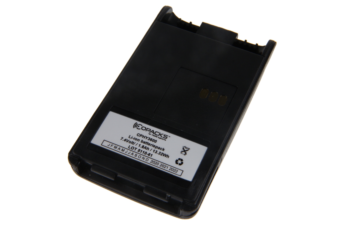 CoPacks Li Ion battery suitable for Hytera TC3000, TC3600, FuG11b 