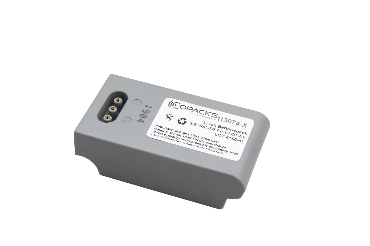 CoPacks Li Ion battery suitable for Höft & Wessel (Metric) HW90250, HW90260, skeye.allegro
