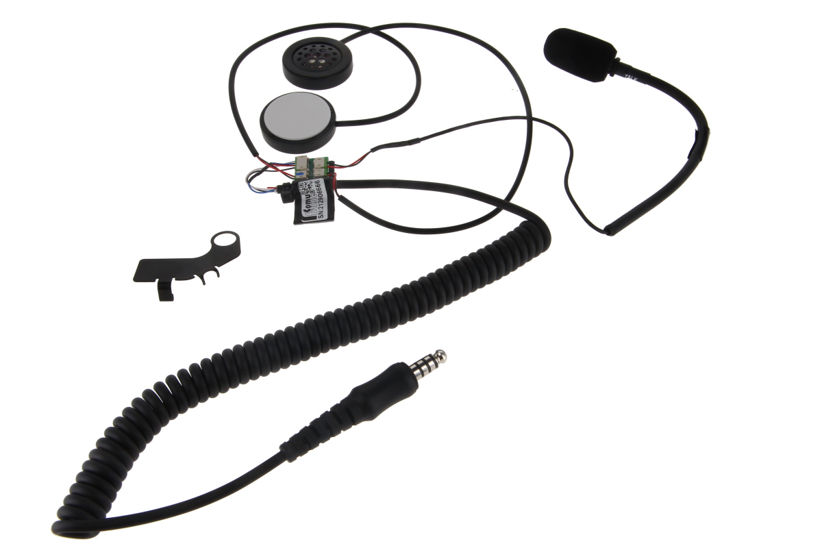 TITAN Motokit motorcycle helmet audio kit with Nexus 03 jack plug suitable for Schuberth C3