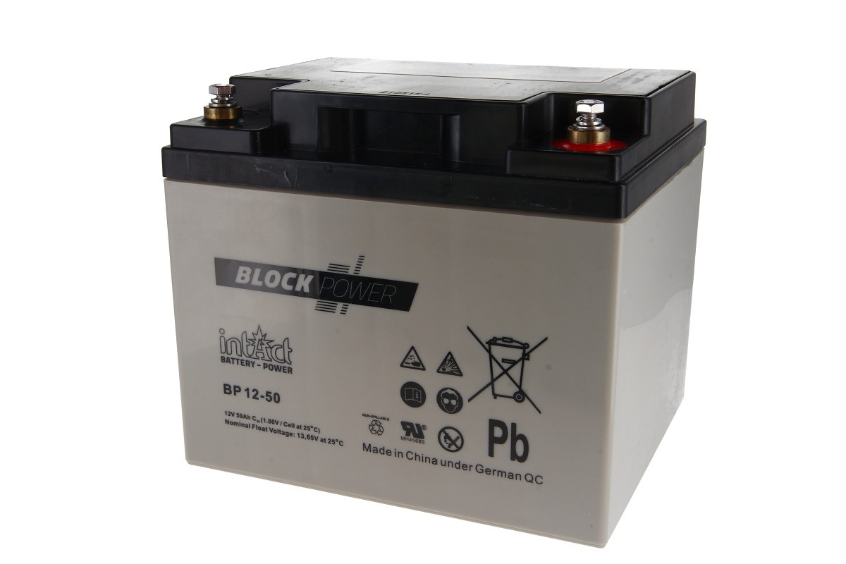 Intact Block-Power AGM Akku BP12-50 