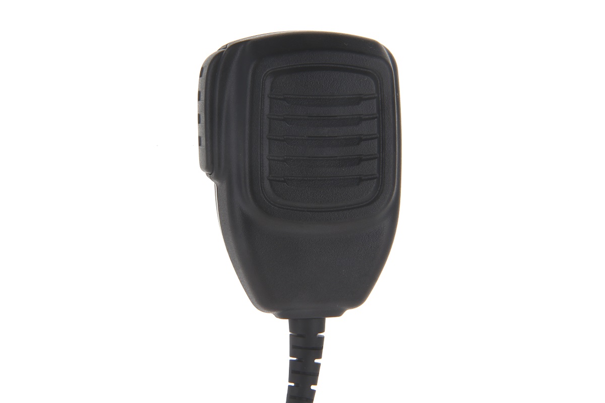 CoPacks Faustmikrofon GES-M08 mit PTT passend für Motorola CM140, DM1400, GM300, GM350, SM50
