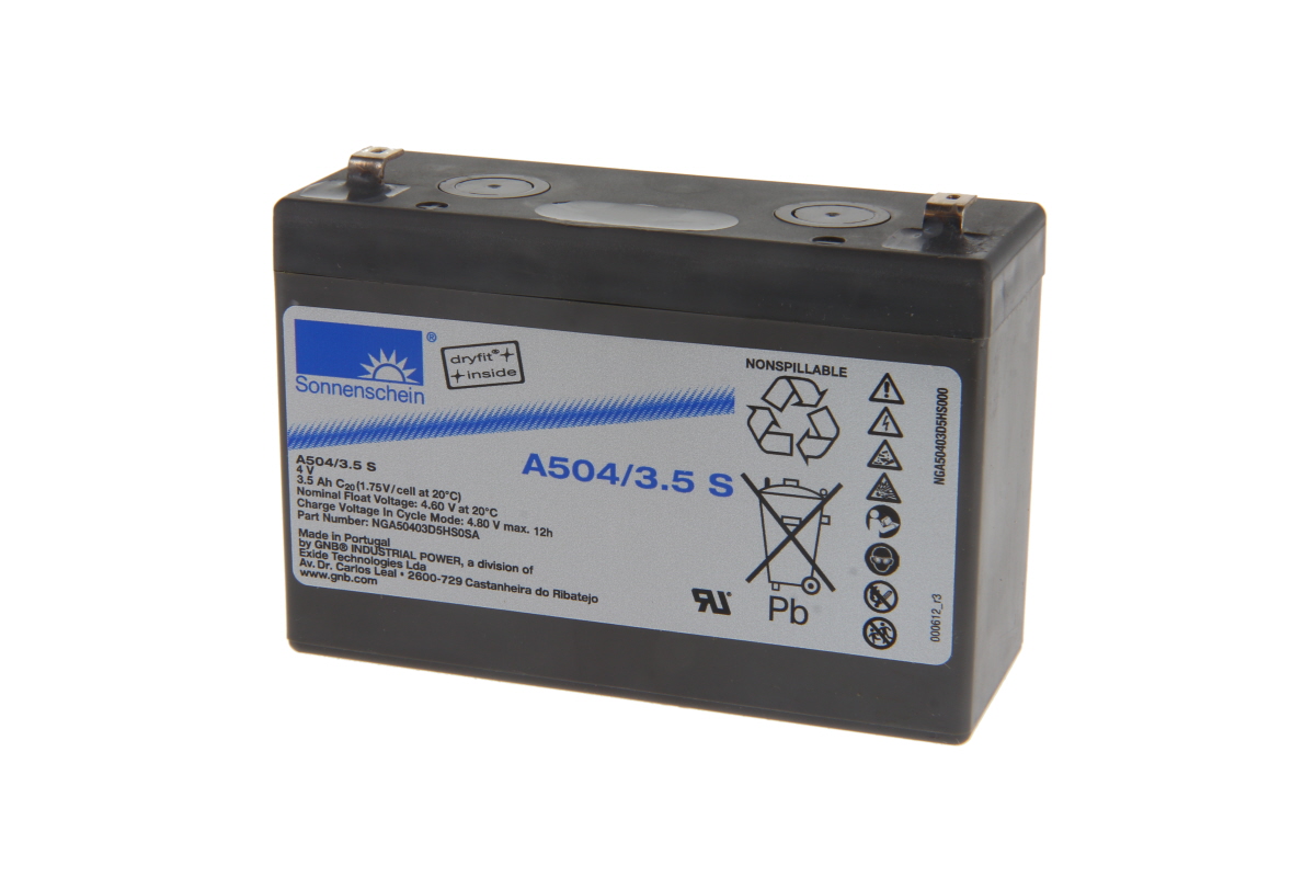 Exide Sonnenschein lead-acid battery A504/3,5S 