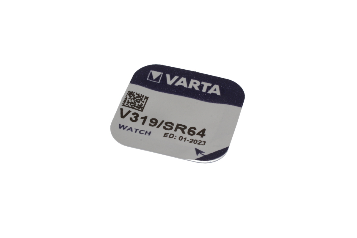 VARTA Silberoxid Knopfzelle V319 SR64 