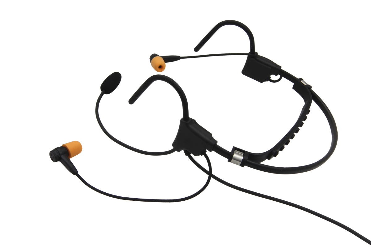 CoPacks In-Ear Noice-Cancelling Headset HC2 Flex Serie mit Nexus Stecker (Konfiguration 01)
