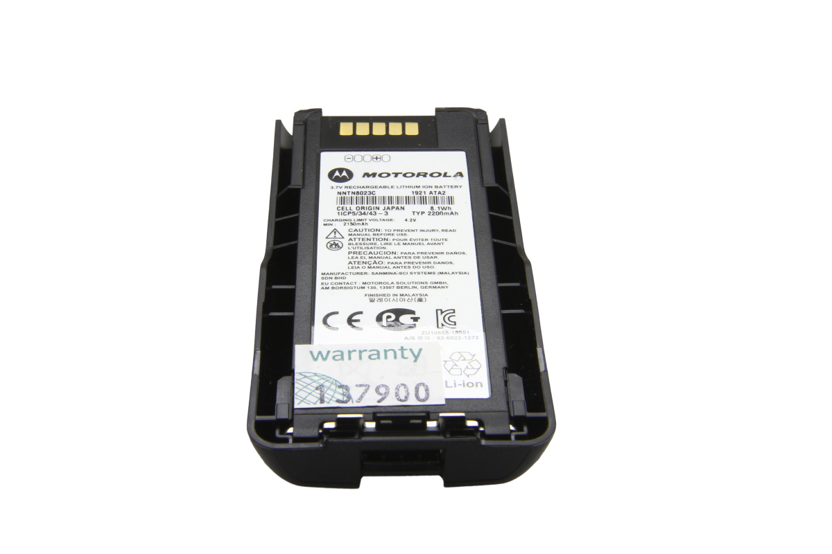 Original Li-Ion battery Motorola MTP3000/ MTP6000 - NNTN8023