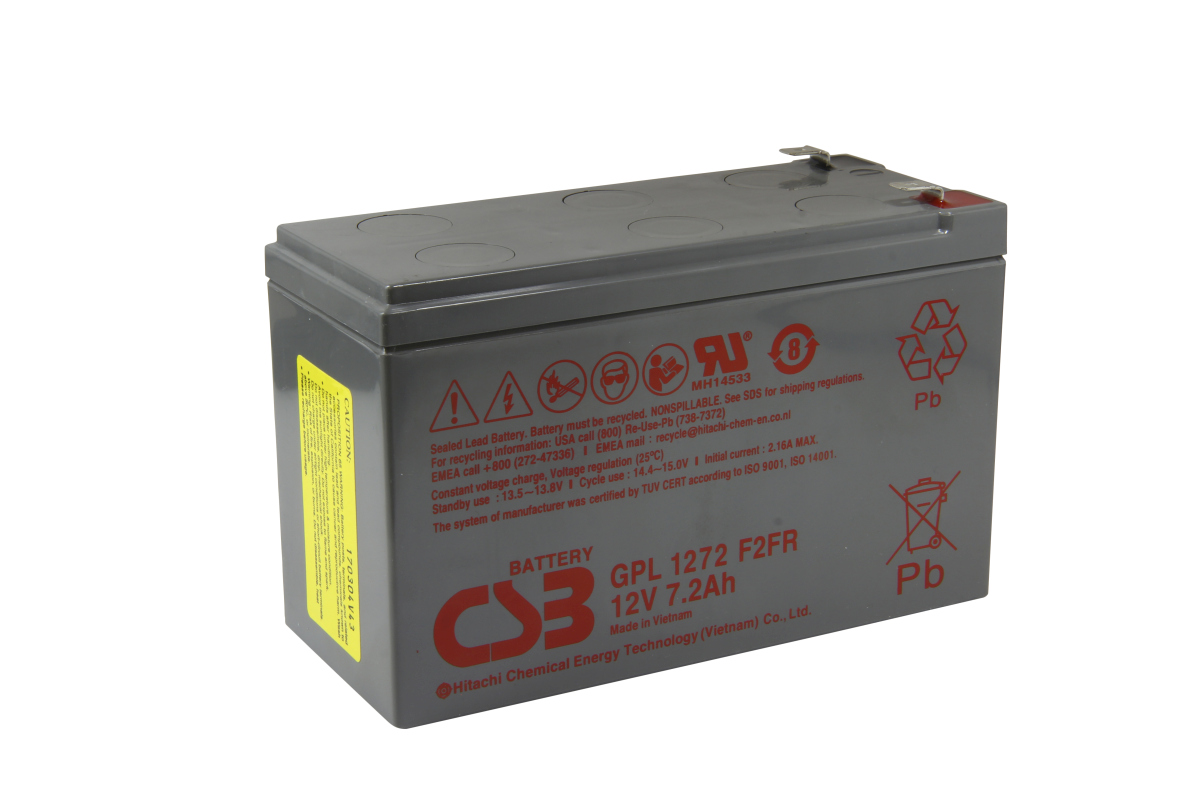 CSB lead-acid battery GP1272F2 