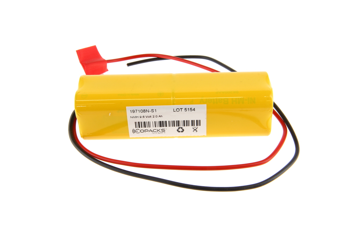 CoPacks NiMH battery pack emergency light - AA-Size