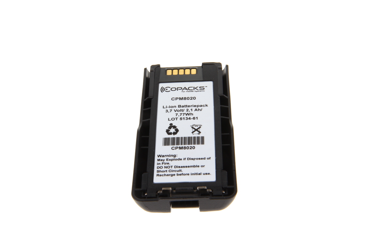 CoPacks Li-Ion battery suitable for Motorola MTP3000/ MTP6000