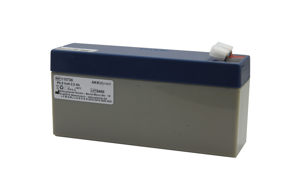 AKKUmed lead-acid battery suitable for Abbott lifecare 4200, 5000