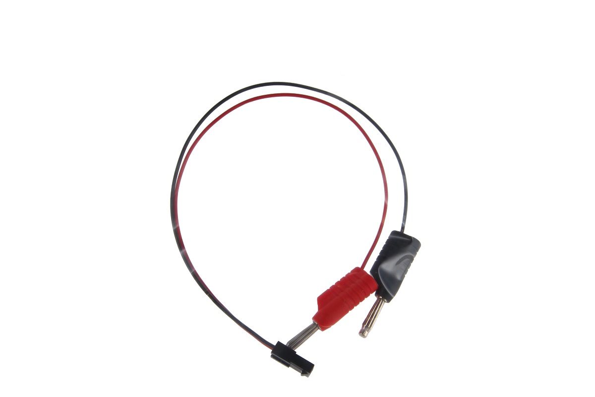 Akkuladekabel passend für Handlampe Acculux HL25EX mit 4mm Sicherheitsstecker