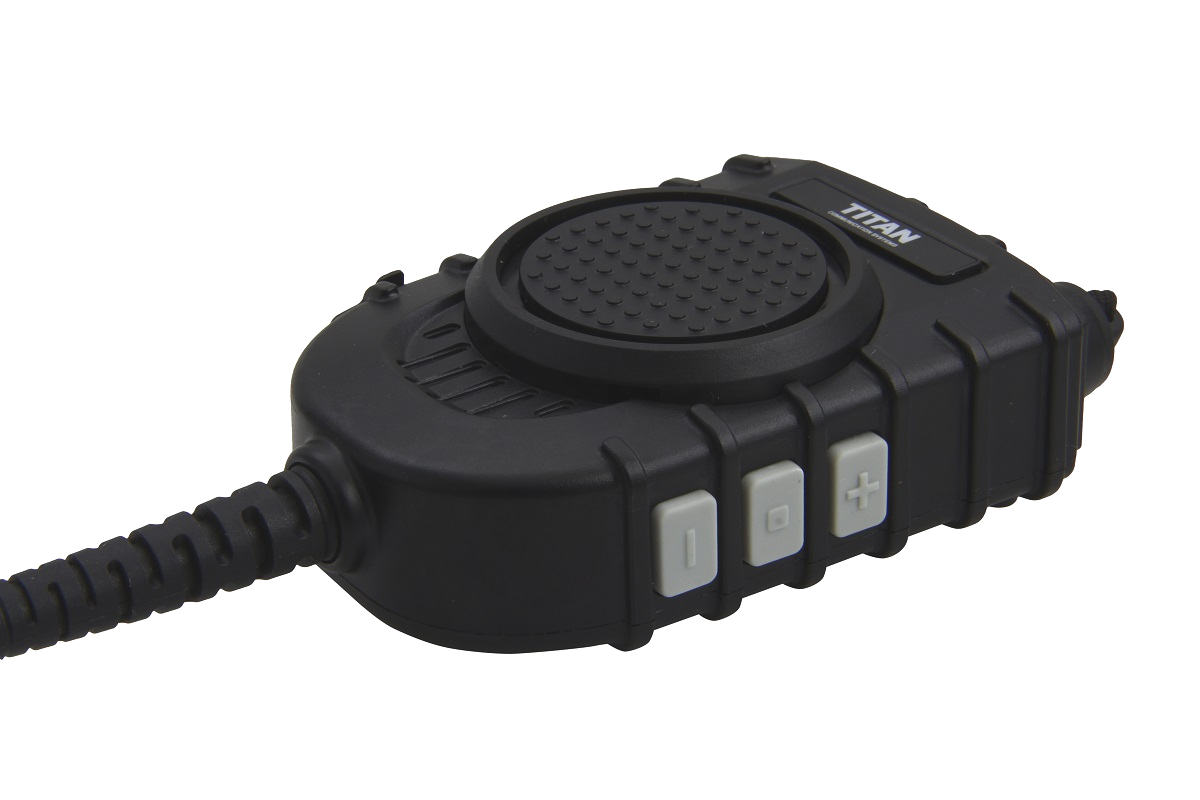TITAN remote speaker microphone MM50 with Nexus 01 socket suitable for Motorola DP2400, DP2600